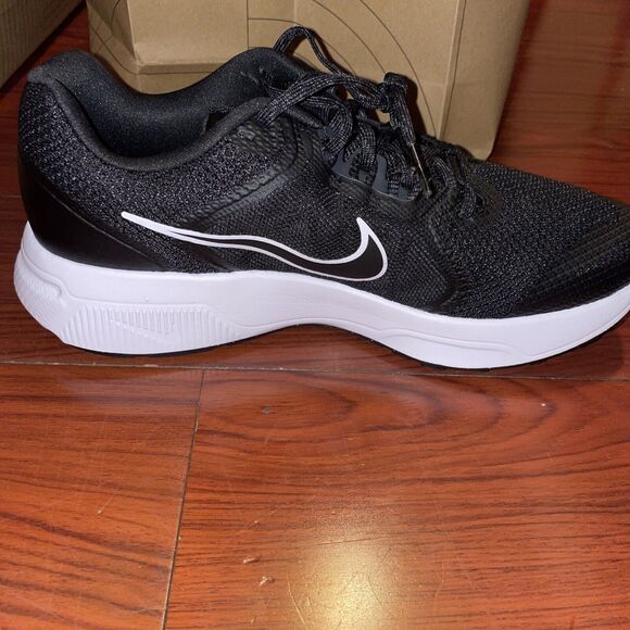 Men Nike Zoom Span 4 Running/Athletic Shoes Black DC8996-001 Size 7 No Lid - Picture 2 of 8